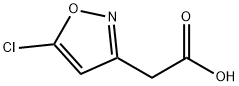 3-Isoxazoleaceticacid,5-chloro-(9CI) Structure