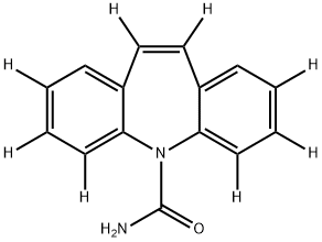 [2H8]-Carbamazepine Structure