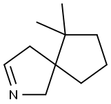 2-Azaspiro[4.4]non-2-ene,6,6-dimethyl-(9CI) 구조식 이미지