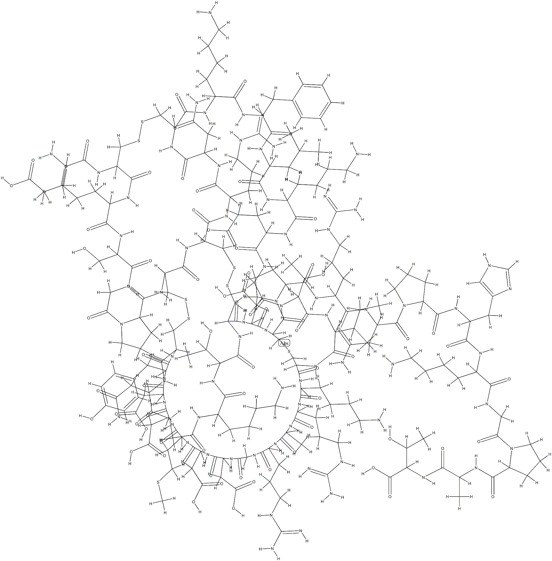 ECHISTATIN Structure