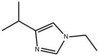 1H-Imidazole,1-ethyl-4-(1-methylethyl)-(9CI) 구조식 이미지