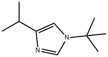 1H-Imidazole,1-(1,1-dimethylethyl)-4-(1-methylethyl)-(9CI) 구조식 이미지