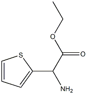 ethyl 2-amino-2-(thiophen-2-yl)acetate Structure