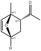 Ethanone, 1-[(1R,2R,4R)-1-methyl-7-oxabicyclo[2.2.1]hept-5-en-2-yl]-, rel- 구조식 이미지