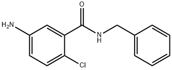 5-amino-N-benzyl-2-chlorobenzamide 구조식 이미지