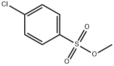 4-클로로벤젠-술폰메틸-에스테르 구조식 이미지