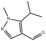 1H-Pyrazole-4-carboxaldehyde,1-methyl-5-(1-methylethyl)-(9CI) Structure