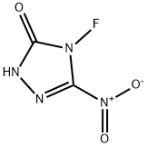 3H-1,2,4-Triazol-3-one,4-fluoro-2,4-dihydro-5-nitro-(9CI) Structure