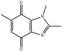 1H-Benzimidazole-4,7-dione,1,2,6-trimethyl-(9CI) Structure