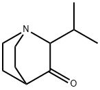 1-Azabicyclo[2.2.2]octan-3-one,2-(1-methylethyl)-(9CI) 구조식 이미지