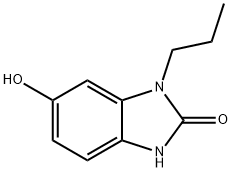 2H-Benzimidazol-2-one,1,3-dihydro-6-hydroxy-1-propyl-(9CI) 구조식 이미지