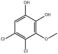 1,2-Benzenediol,4,5-dichloro-3-methoxy-(9CI) Structure