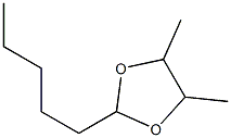 HEXANAL BUTANE-2,3-DIOL ACETAL Structure