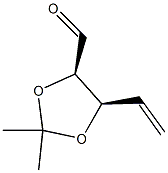 D-erythro-Pent-4-enose, 4,5-dideoxy-2,3-O-(1-methylethylidene)- (9CI) 구조식 이미지