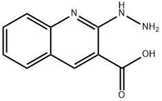 3-Quinolinecarboxylicacid,2-hydrazino-(9CI) Structure