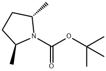 (S,S)-N-Boc-2,5-dimethylpyrrolidine Structure