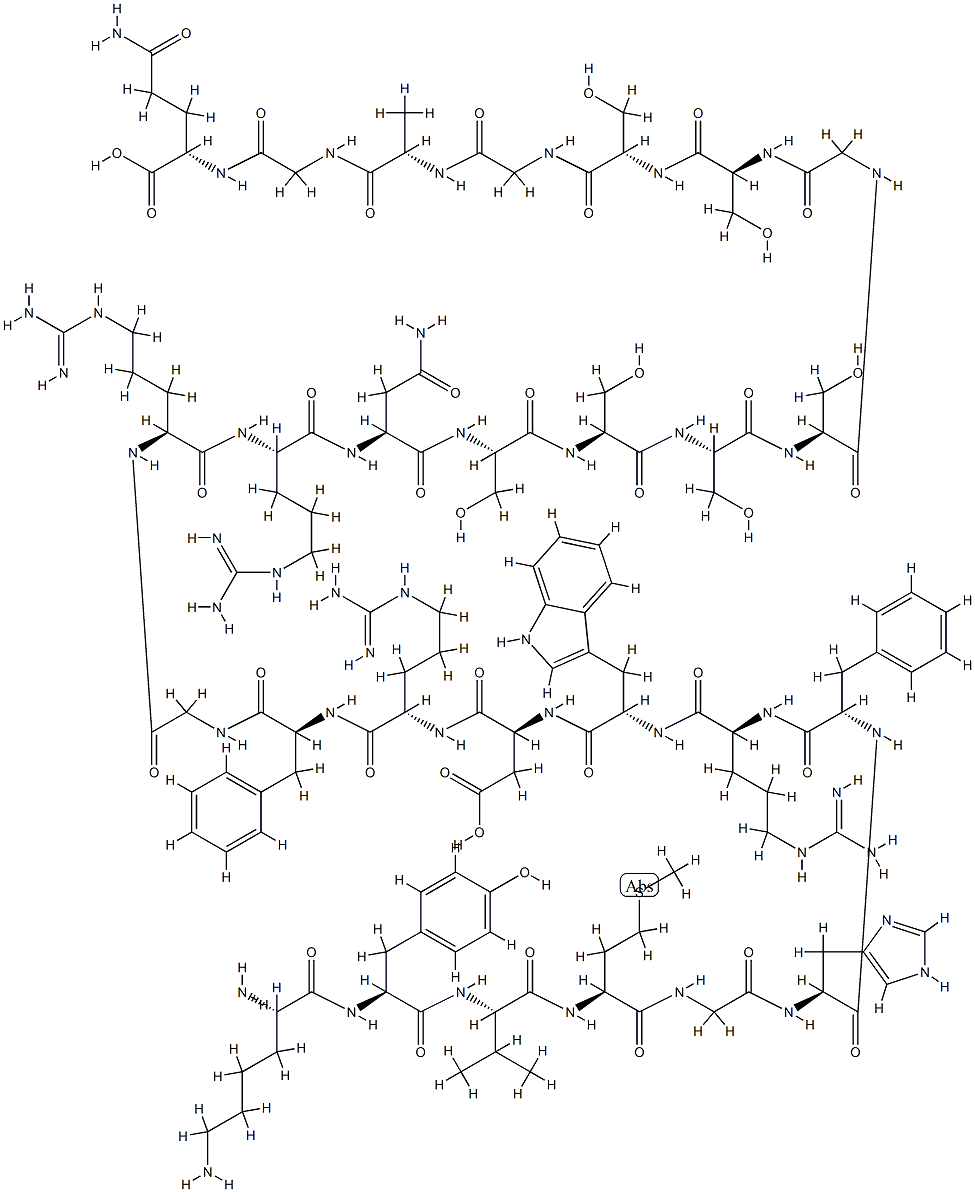 Lys-γ3-MSH Structure