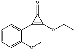 2-Cyclopropen-1-one,2-ethoxy-3-(2-methoxyphenyl)-(9CI) Structure