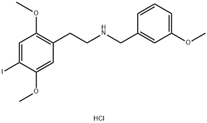 25I-NBOMe 3-methoxy isomer (hydrochloride) Structure