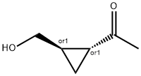 에타논,1-[(1R,2R)-2-(히드록시메틸)시클로프로필]-,rel-(9CI) 구조식 이미지