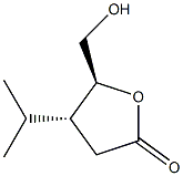 D-erythro-Pentonic acid, 2,3-dideoxy-3-(1-methylethyl)-, gamma-lactone (9CI) Structure