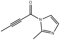 1H-Imidazole,2-methyl-1-(1-oxo-2-butynyl)-(9CI) Structure