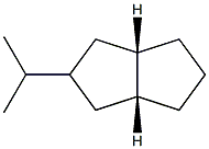 Pentalene, octahydro-2-(1-methylethyl)-, (2alpha,3aba,6aba)- (9CI) Structure