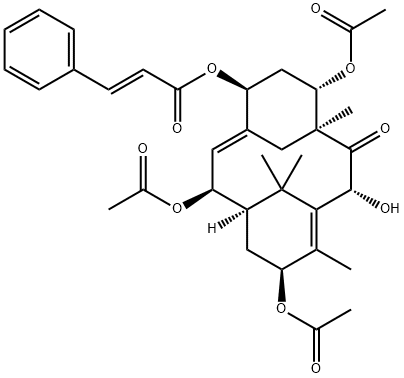 Taxuspine B Structure