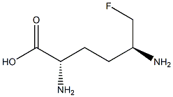 L-Norleucine, 5-amino-6-fluoro-, threo- (9CI) Structure