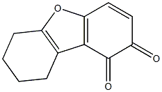 1,2-Dibenzofurandione, 6,7,8,9-tetrahydro- (9CI) Structure