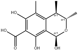 citrinin hydrate Structure