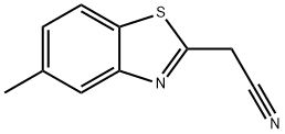 2-Benzothiazoleacetonitrile,5-methyl-(9CI) Structure