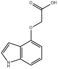 2-(1H-Indol-4-yloxy)acetic acid Structure