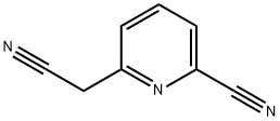 2-Pyridineacetonitrile,6-cyano-(9CI) Structure