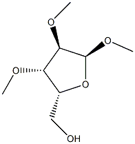 Methyl 2-O,3-O-dimethyl-α-D-xylofuranoside Structure