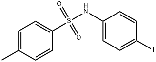 N-(4-iodophenyl)-4-methyl-benzenesulfonamide（WS203342） 구조식 이미지