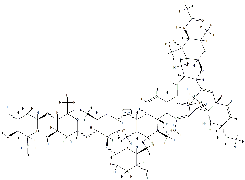 Saccharocarcin A Structure