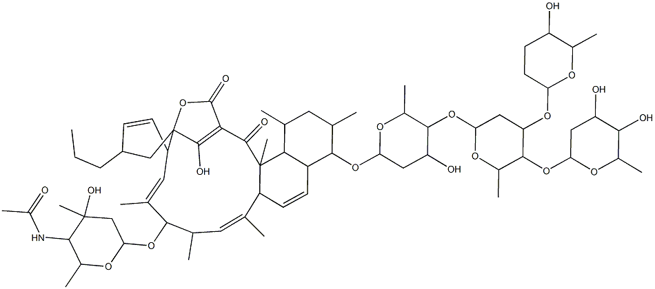 Saccharocarcin B Structure