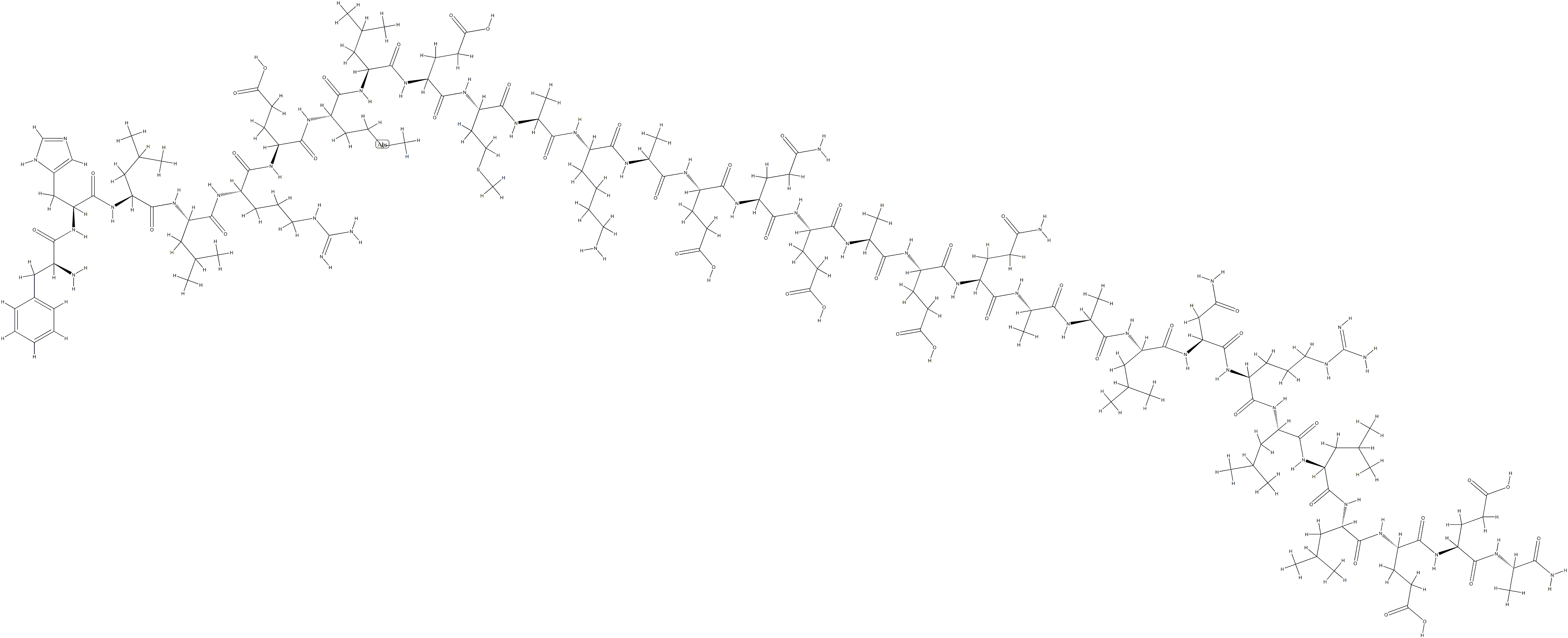 a-Helical Corticotropin Releasing Factor (12-41) Structure