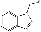 1H-Benzotriazole,1-(fluoromethyl)-(9CI) Structure