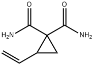 1,1-Cyclopropanedicarboxamide,2-ethenyl-(9CI) Structure