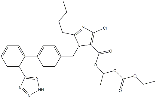 Elisartan Structure