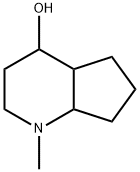 1H-1-Pyrindin-4-ol,octahydro-1-methyl-(8CI) Structure