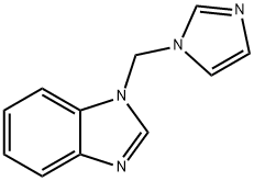 1H-Benzimidazole,1-(1H-imidazol-1-ylmethyl)-(9CI) 구조식 이미지