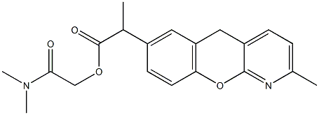 Tilnoprofen arbamel Structure