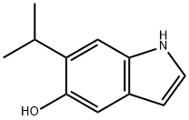 1H-Indol-5-ol,6-(1-methylethyl)-(9CI) Structure