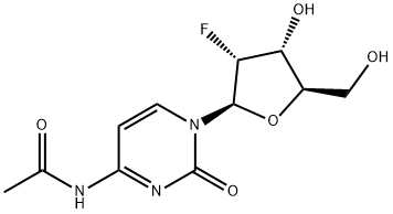 N4-Acetyl-2'-Fluoro-2'-deoxycytidine 구조식 이미지