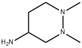 4-Pyridazinamine,hexahydro-1,2-dimethyl-(9CI) Structure