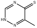 1,2,4-Triazine-5(2H)-thione,6-methyl-(9CI) Structure