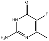 4-Pyrimidinol, 2-amino-5-fluoro-6-methyl- (6CI,8CI) Structure